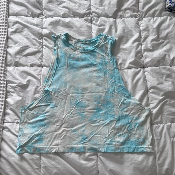 Spiritual Gangster Tie Dye Seamless Muscle Tank - Picture 4 of 4